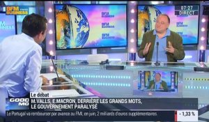 Jean-Marc Daniel: Manuel Valls refuse de faire "une pause" dans les réformes - 08/06