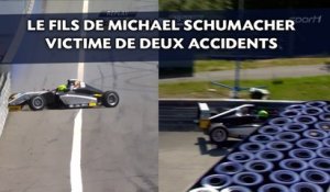 Le fils de Michael Schumacher victime de deux accidents