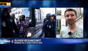 "La répression ne règlera rien", Besancenot sur l'évacuation des migrants