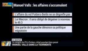 Manuel Valls dans la tourmente
