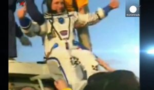 ISS : la spationaute italienne revient sur terre en ayant battu un record