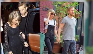 Taylor Swift sourit sur un cliché d'Instagram avec Calvin Harris