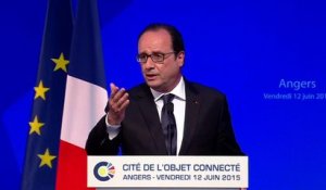 Discours lors de l'inauguration de la "Cité de l’objet connecté"