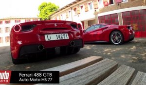 FERRARI 488 GTB (2015) - 0 à 200 km/h par Auto Moto