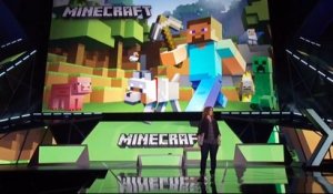 Minecraft Hololens demo at E3 2015