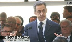 Nicolas Sarkozy compare les migrants à une fuite d'eau - ZAPPING ACTU DU 19/06/2015