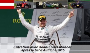 Entretien avec Jean-Louis Moncet après le GP d'Autriche 2015