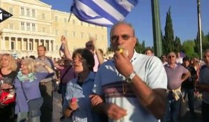 Manifestation des pro-européens à Athènes