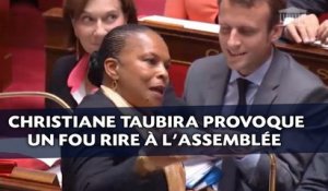 Christiane Taubira provoque un fou rire à l'Assemblée en moquant Eric Ciotti