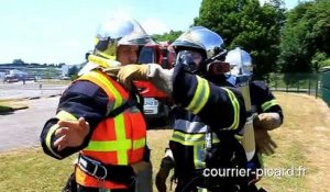 Origny-Sainte-Benoîte : exercice incendie à Tereos