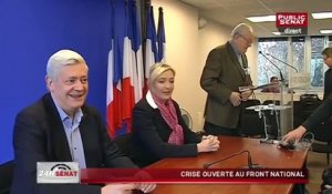 Crise ouverte au Front National