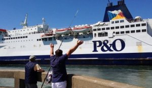 Boulogne : des navires de P&O dans leur port, les Boulonnais sont ravis