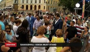Mikheil Saakachvili: en finir avec les trafics et la corruption à Odessa
