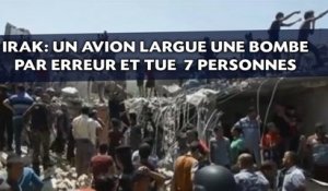Irak: Un avion largue accidentellement une bombe et tue  7 personnes