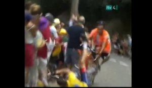 Tour de France : la chute de Lance Amstrong en 2003