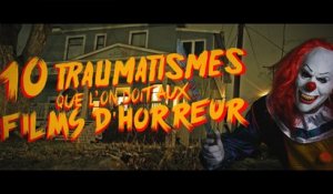 Top 10 des traumatismes que l'on doit aux films d'horreur