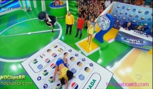 Twister sexy à la TV Brésilienne