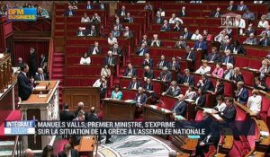 Valls: "la France refuse que la Grèce sorte de la zone euro"