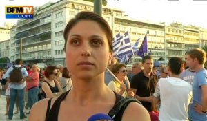 Athènes: les partisans du "oui" au référendum se remobilisent