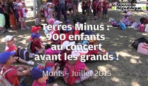 VIDEO. Terres du son à Monts :  les enfants ont eu leurs concerts avant les parents