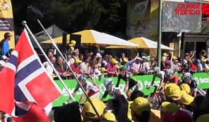 Tour de France : l'arrivée à Fougères vue par les spectateurs