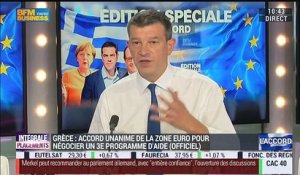 Nicolas Doze: La zone euro doit-elle se réjouir d'avoir évité le Grexit ? - 13/07