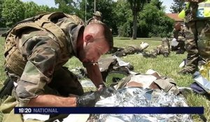 Rencontre avec les militaires du régiment médical