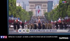 Défilé du 14 juillet : La BRI, le Raid et le GIGN défilent pour la première fois sur les Champs-Elysées