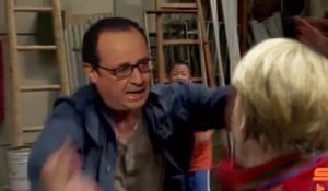 Hollande, maître kung-fu contre Merkel dans une vidéo satirique grecque