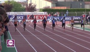 Finale 100 m Cadets