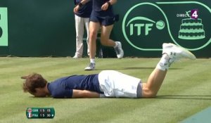 VIDEO - Coupe Davis : Andy Murray se blesse