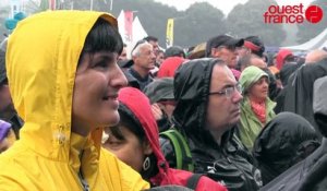 Dominique A aux Vieilles Charrues 2015, à Carhaix