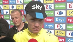 Cyclisme - Tour de France : Froome «Je n'ai pas peur»