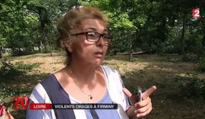 Météo : des dégâts importants à Firminy dans la Loire
