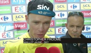 Cyclisme - Tour de France - 16e étape : Froome «Merci pour le soutien»