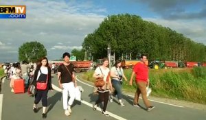 Normandie: les éleveurs poursuivent leurs blocages routiers