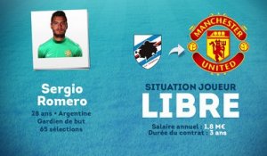 Officiel : Sergio Romero signe à Manchester United !