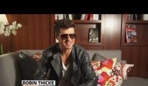 Robin Thicke nous parle de son tube "Blurred Lines" !
