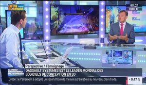 Dassault Systèmes, le leader mondial des logiciels de conception en 3D:  Bernard Charlès - 23/07