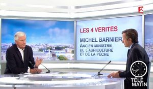 Les 4 Vérités : des mesures utiles, mais les éleveurs "ont besoin d'une perspective économique", selon Michel Barnier