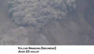 Indonésie : le volcan Sinabung à nouveau en éruption