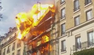 Les images de l'explosion dans un immeuble de Levallois-Perret