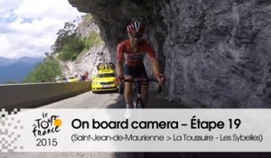 Caméra embarquée / On-board camera - Stage 19 (Saint-Jean-de-Maurienne / La Toussuire - Les Sybelles) - Tour de France 2