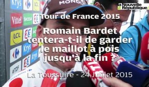 Le Tour, 19e étape - Romain Bardet et son maillot à pois
