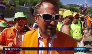 Alpes d'Huez : les supporters du Tour de France au rendez-vous