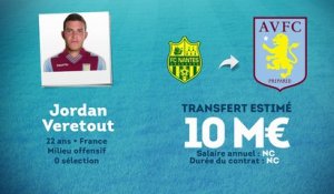Officiel : Aston Villa s'offre Jordan Veretout