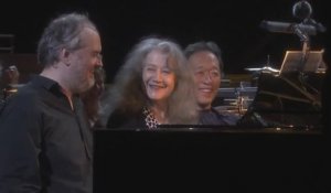 Martha Argerich, Nicholas Angelich et Myung Whun Chung - Romance de Rachmaninov (Bis à 6 mains) - Live @ Chorégies d'Orange