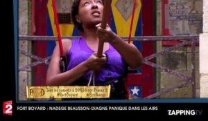 Fort Boyard : Nadège Beausson-Diagne en pleine crise de panique dans le Rocket-man