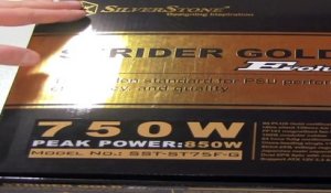 [Cowcot TV] Présentation Alimentation Silverstone Strider Gold Evo 750 watts