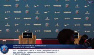 Replay : Présentation d'Angel Di Maria